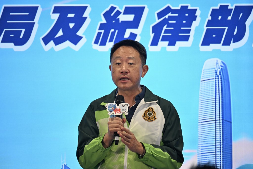 海關關長陳子達。 海關關長陳子達。