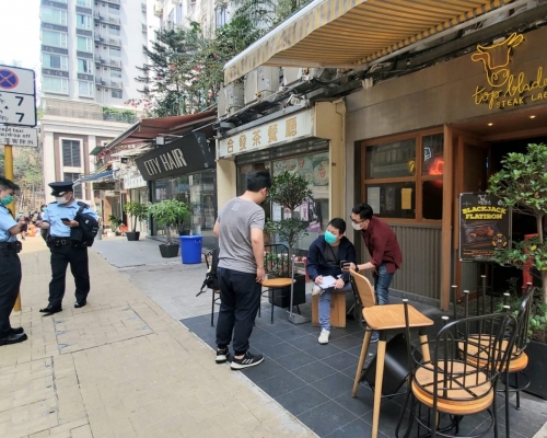 警方正在場調查事件。