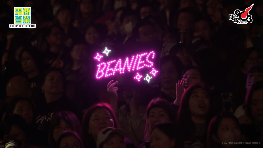 女團Beanies奪得「叱咤樂壇生力軍組合」金獎。