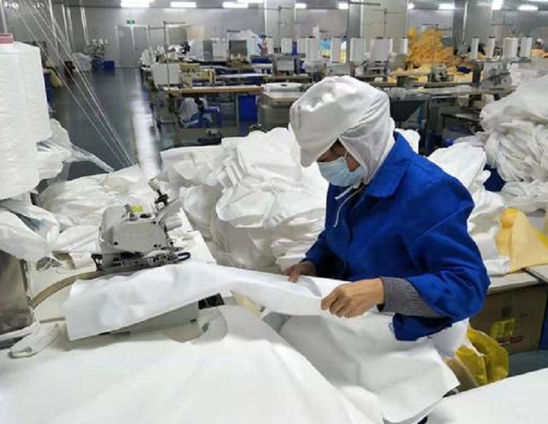 內地工信部鼓勵企業出口防護服,對接外國需求。網圖