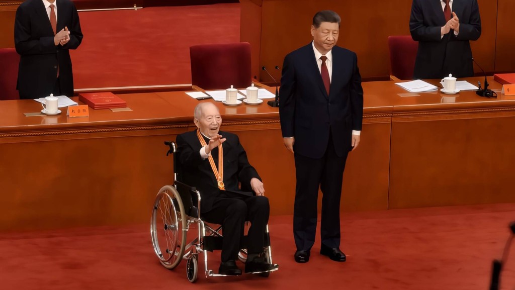 老兵王於昌上世紀五六十年代擊落美製U-2偵察機，獲授「七一勳章」。楊浚源攝