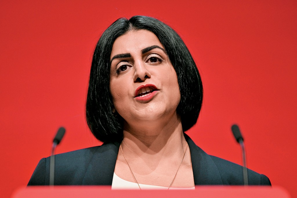 英國內政大臣馬曼婷。