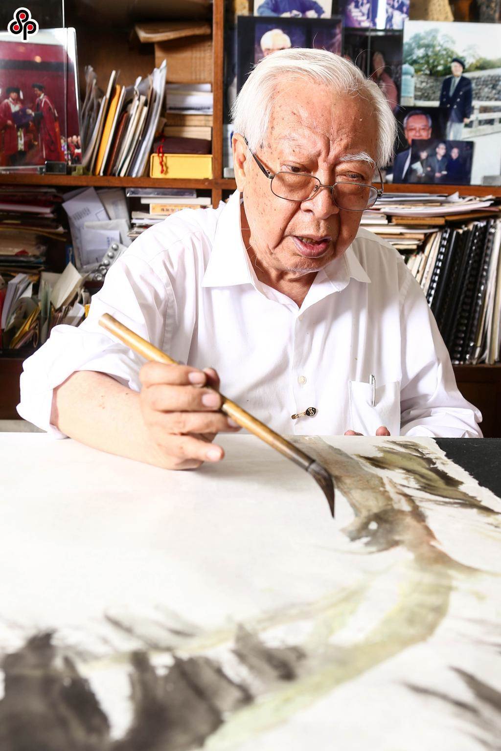 岭南画派宗师欧豪年4月底被发现陈尸家中，享寿90岁。中时