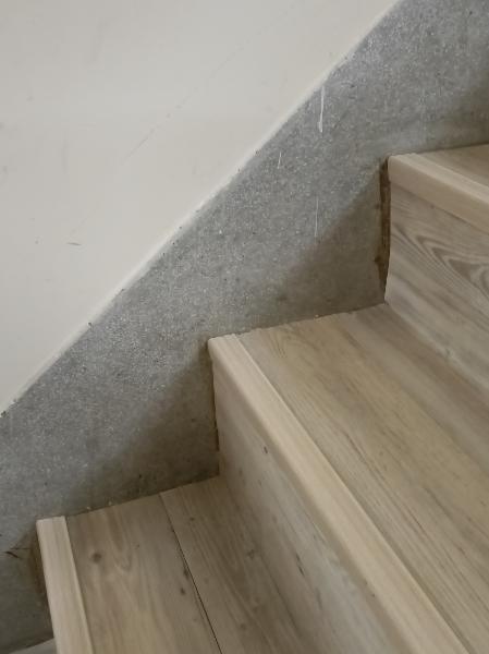 通往地下室的楼梯仍留有游阿妹的血迹。 不义遗址网站 通往地下室的楼梯仍留有游阿妹的血迹。 不义遗址网站