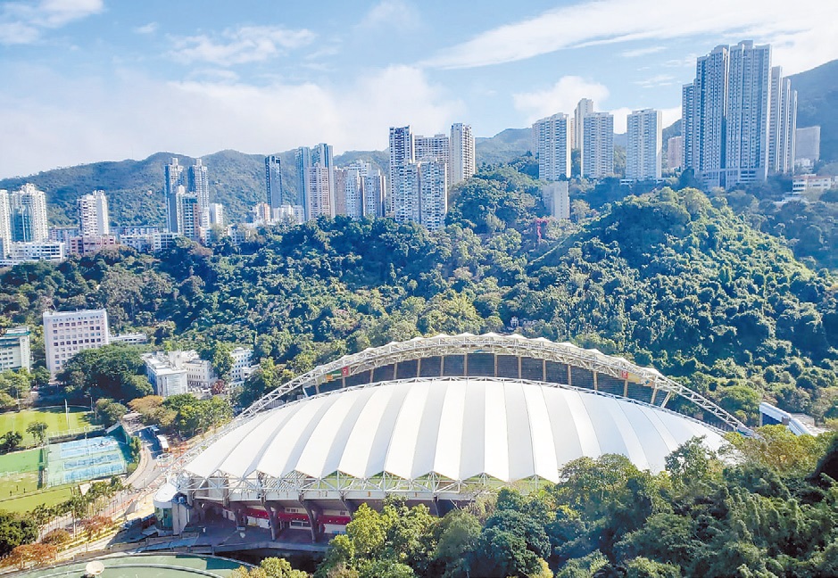 單位可望香港大球場景致，視野開揚。