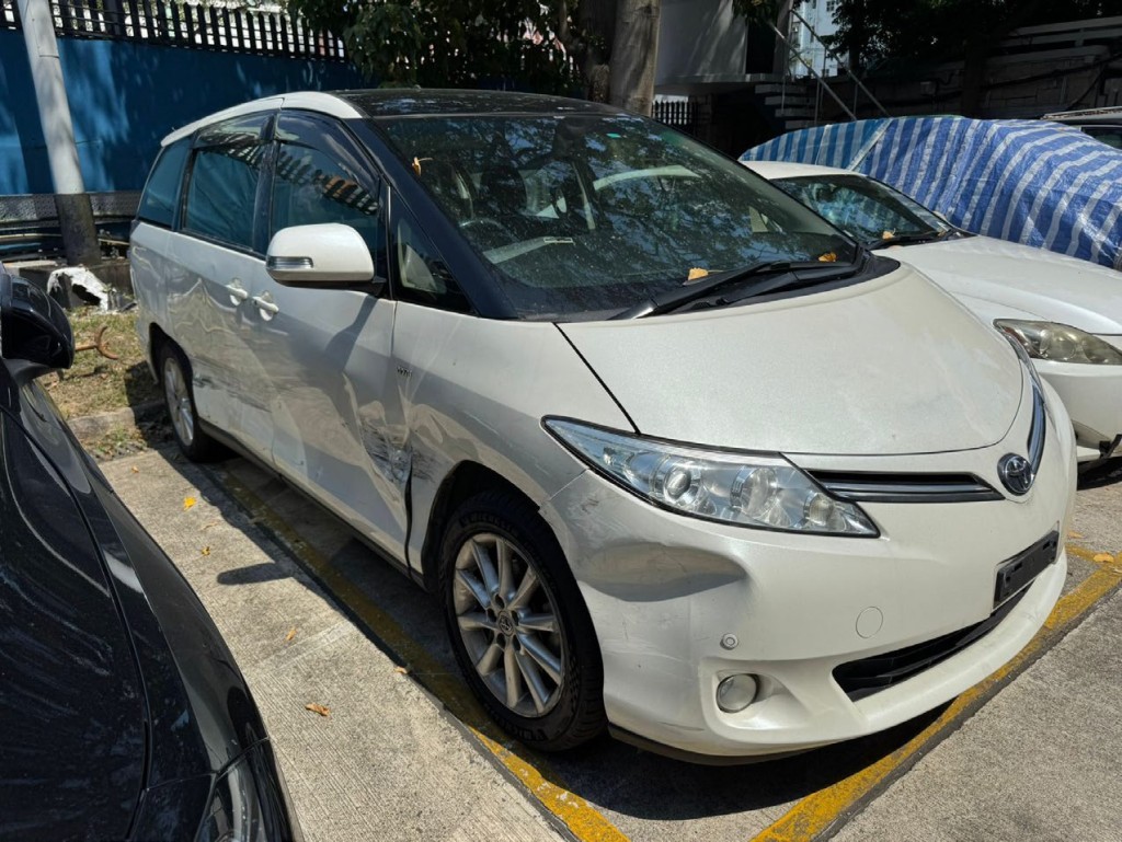 涉案車輛。警方提供 涉案車輛。警方提供