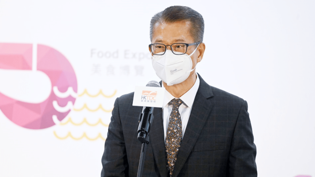 陳茂波指超過9成參展商可接受消費券。