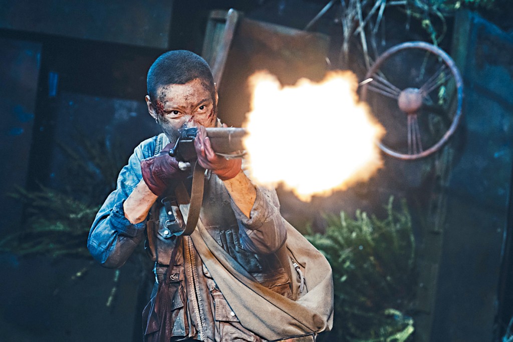 王丹妮因生得夠高而拿下角色。 王丹妮因生得夠高而拿下角色。