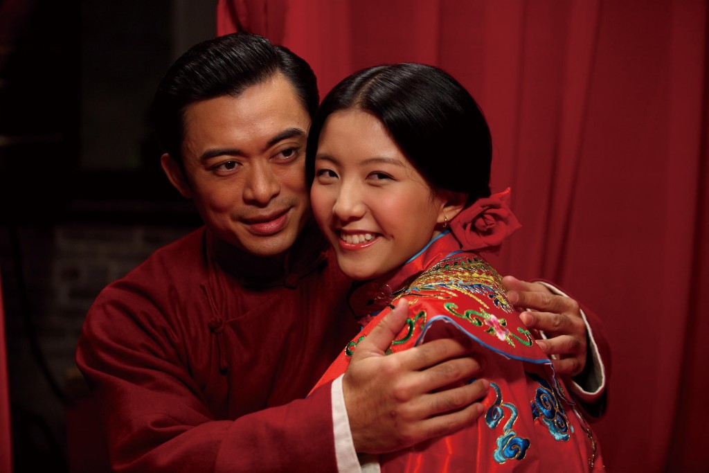 陈嘉桓（右）曾演出电影《叶问前传》。