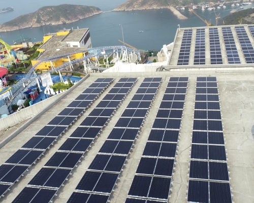 海㳻公園早前參與上網電價計劃。