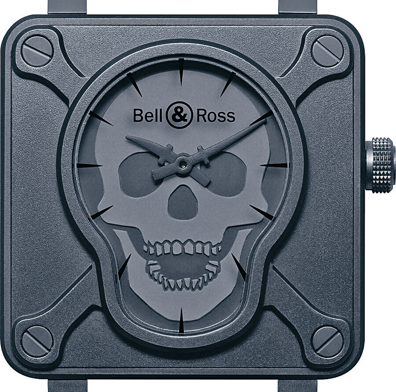 2009年推出的BR 01 Skull，從此開始Bell & Ross的骷髏頭表之路。