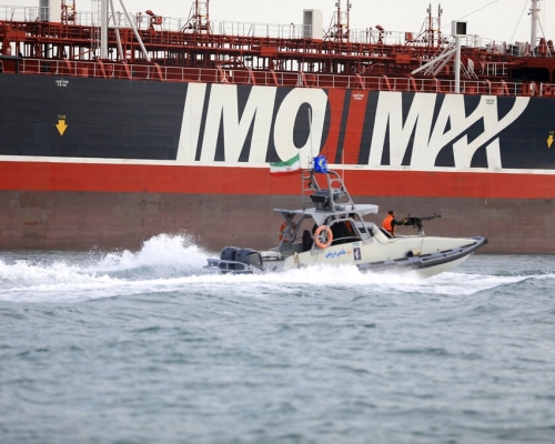 遭伊朗扣押的「史丹納帝國號」。AP圖