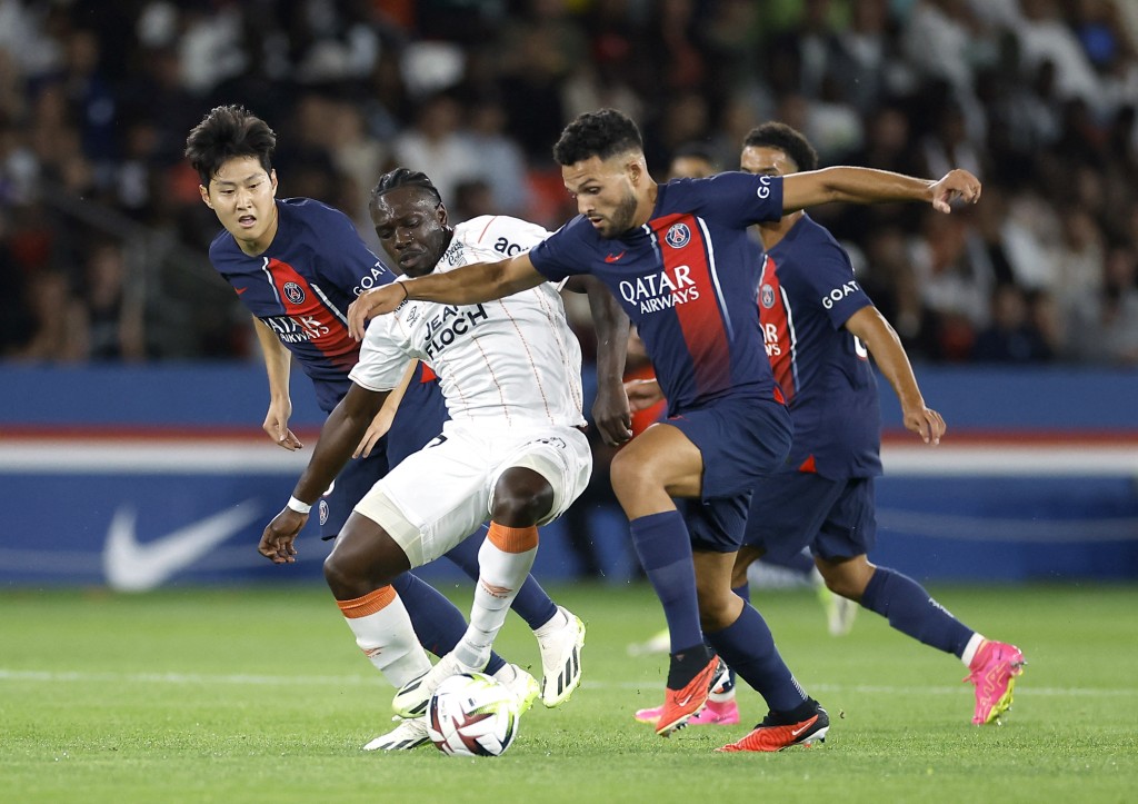 PSG0:0羅連安特。Reuters