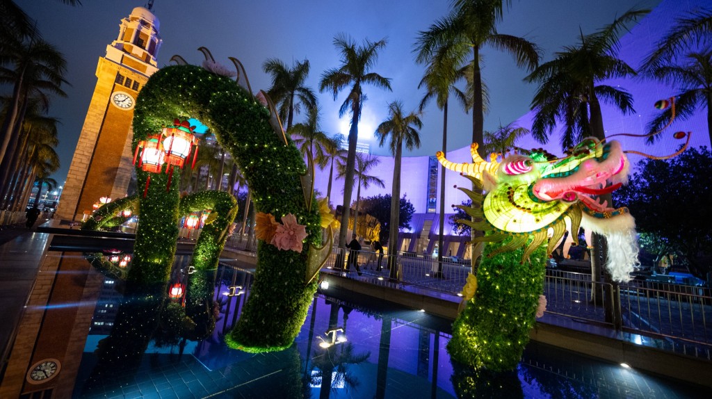 農曆新年︱文化中心露天廣場今起展出舞龍花燈　陪伴市民喜迎新歲