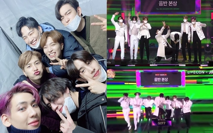 GOT7在頒獎禮後或各走各路，但友情不變。
