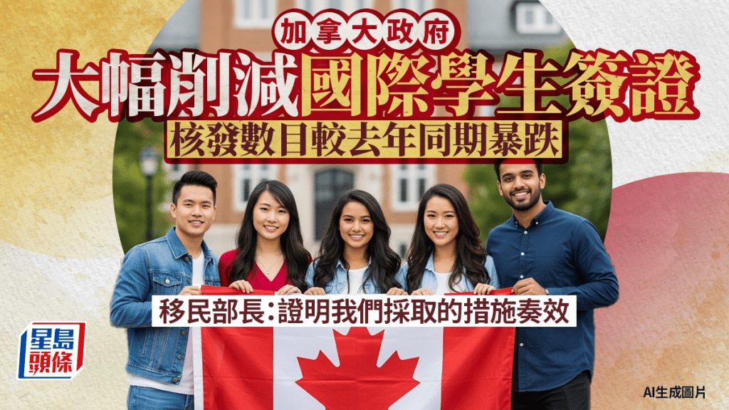 加拿大削減國際學生簽證 核發數目較去年暴跌近9萬
