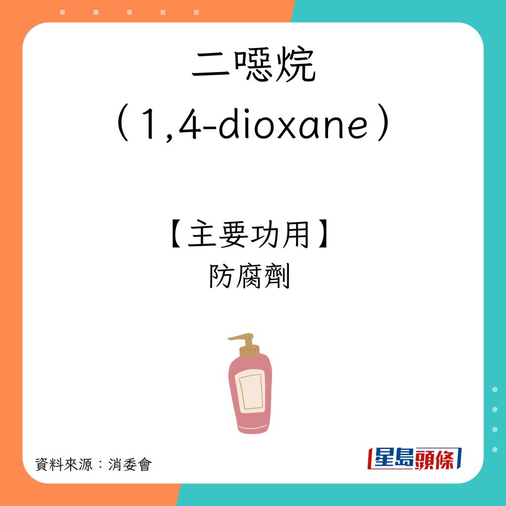 二惡烷（1,4-dioxane）主要功用