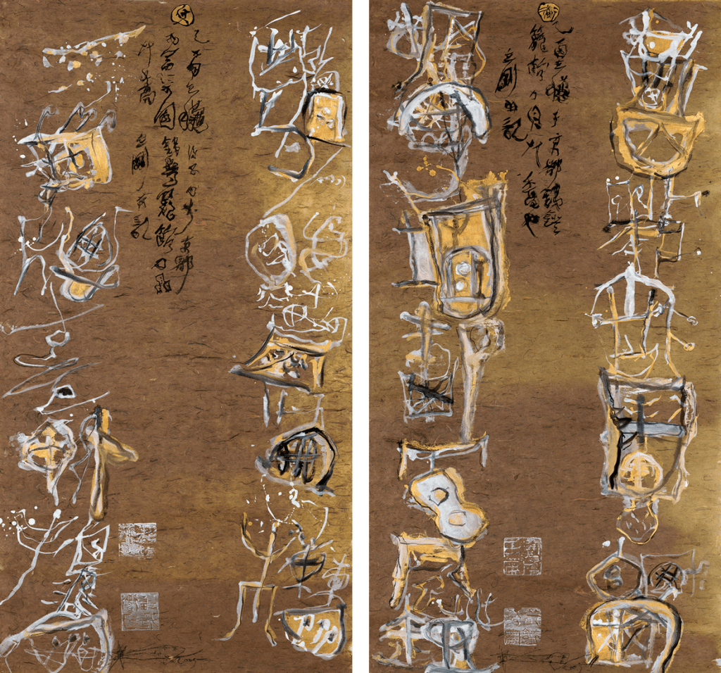 中國當代藝術家魏立剛的作品《無題》。