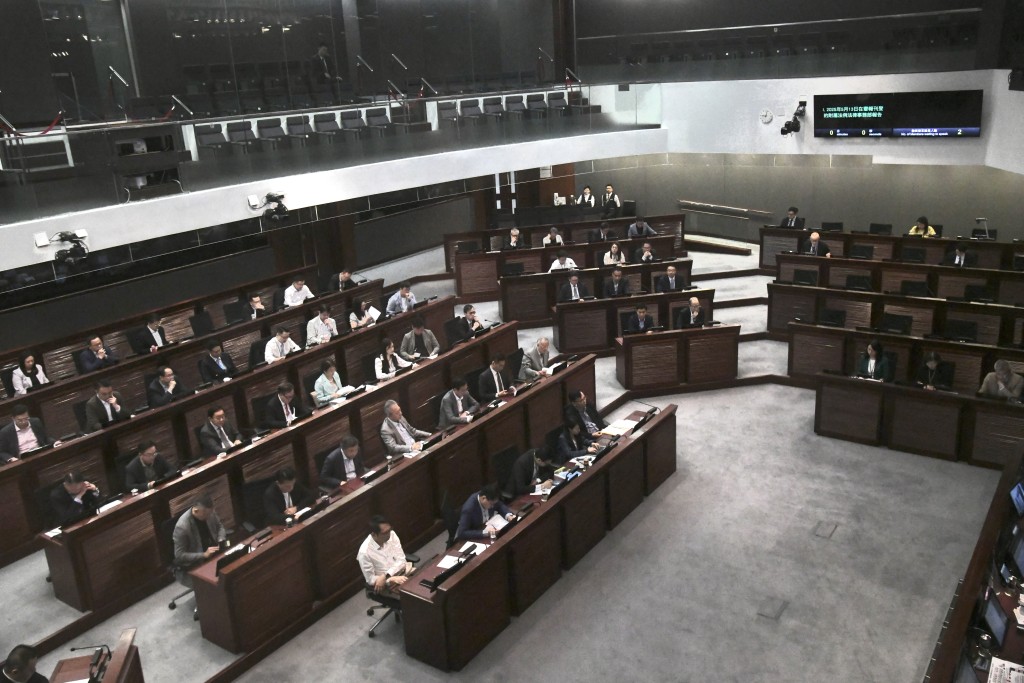 內務委員會特別會議處理兩項根據《維護國家安全條例》訂立的附屬法例 。何健勇攝 內務委員會特別會議處理兩項根據《維護國家安全條例》訂立的附屬法例 。何健勇攝