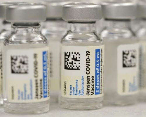 强生表示旗下的新冠疫苗可抵御Delta变种病毒，免疫力维持至少8个月。AP图片