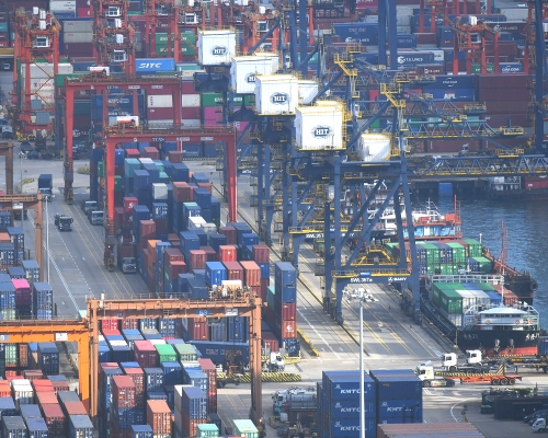 本港9月出口反彈,結束6個月跌勢。資料圖片