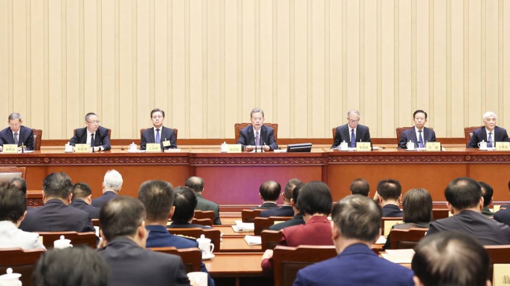 十四屆全國人大常委會第十五次會議4月30日在北京人民大會堂閉幕。新華社