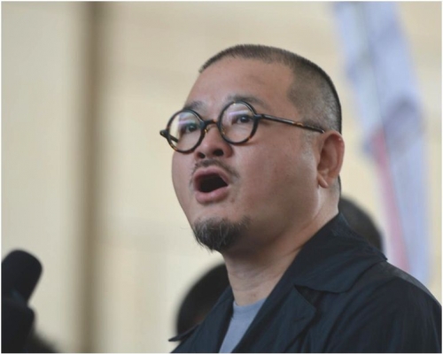 代表的大狀冀法官先為邵家臻（圖）索取社會服務令報告。