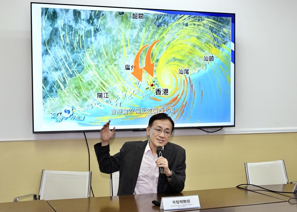天文台前台長、科大環境及可持續發展學部客席教授岑智明。