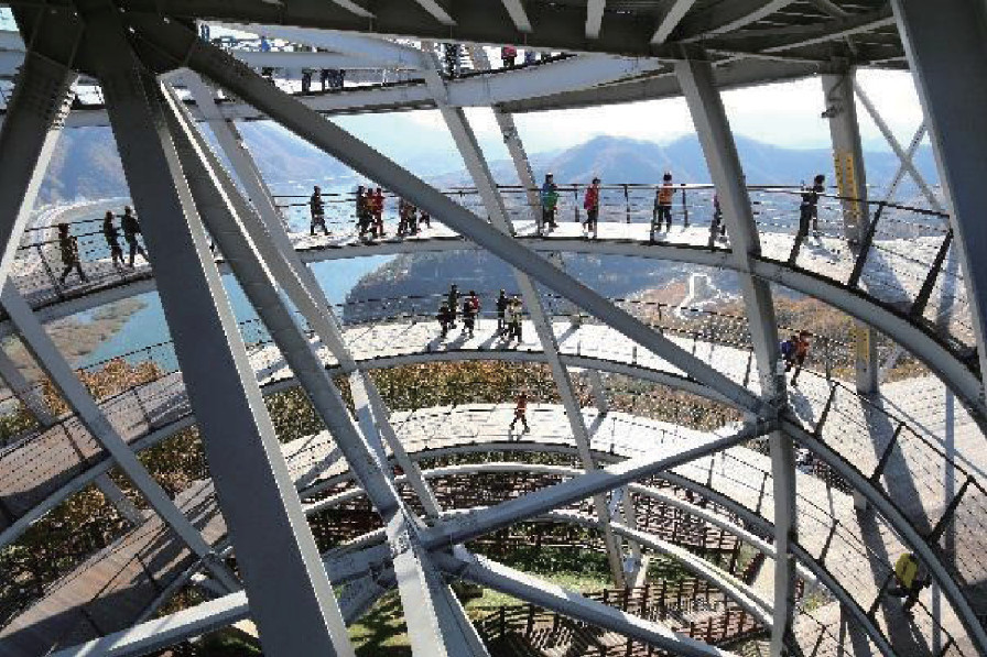 ■【滿天下Sky Walk】360度螺旋環狀步道