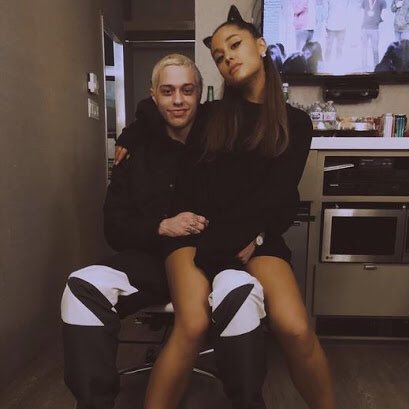 Ariana與舊愛Pete Davidson。