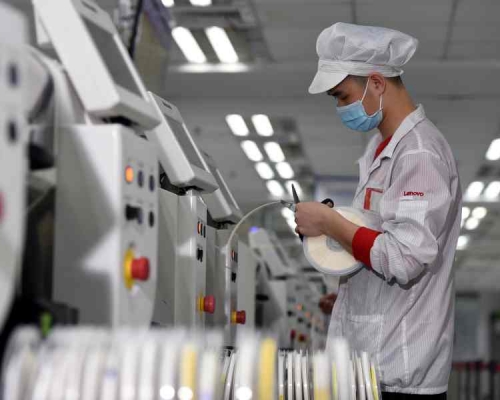 安徽省工業工人已陸續復工復產。新華社