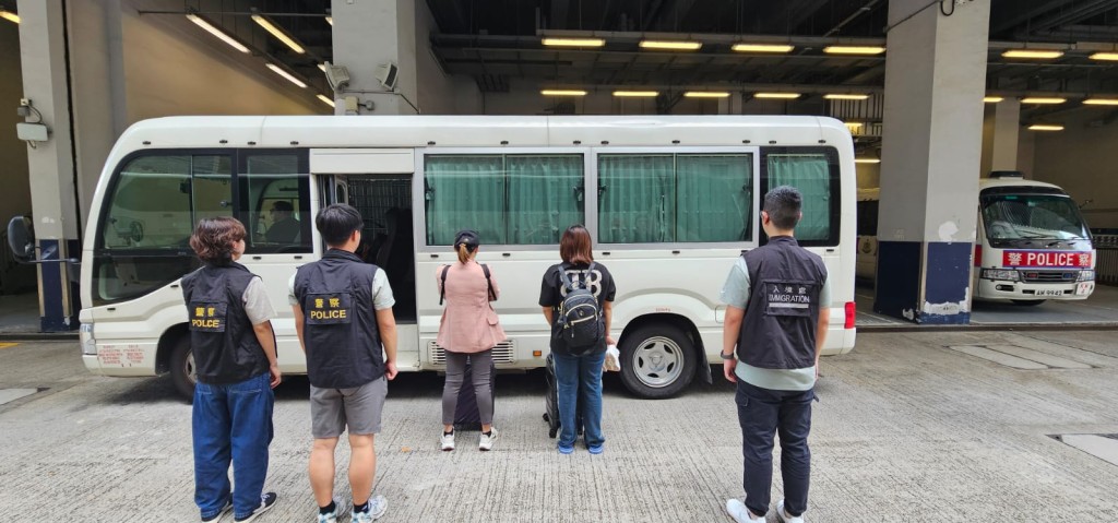 被捕人士年齡介乎23歲至49歲。警方圖片