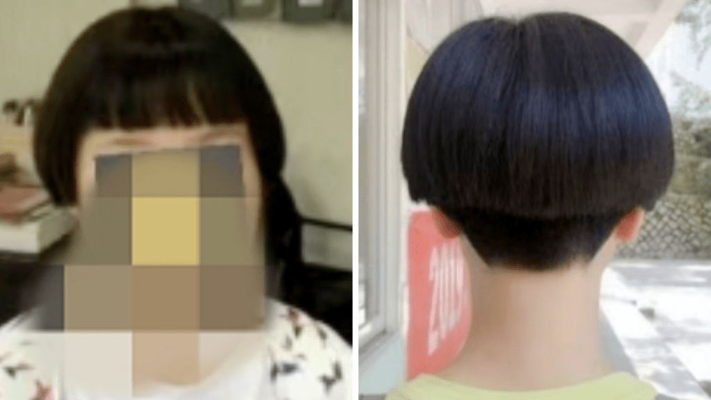 福建中學強制女生剪極短髮。上游新聞