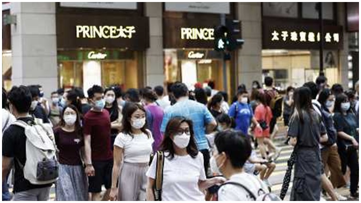 本港去年5至6月僱員每月工資中位數為19100元,按年上升1.9%。