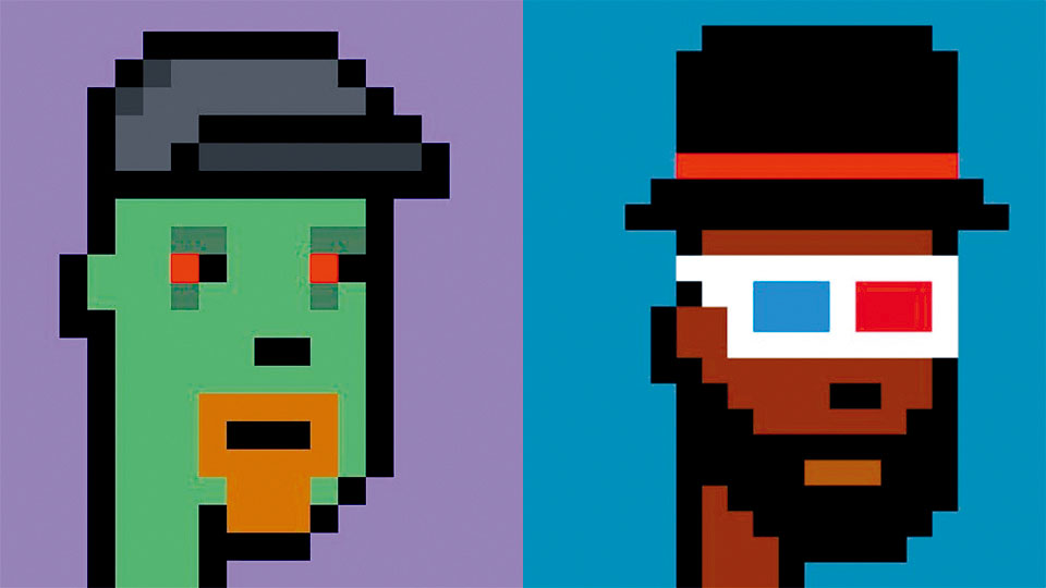 Larva Labs創作的《Cryptopunks》系列備受矚目。