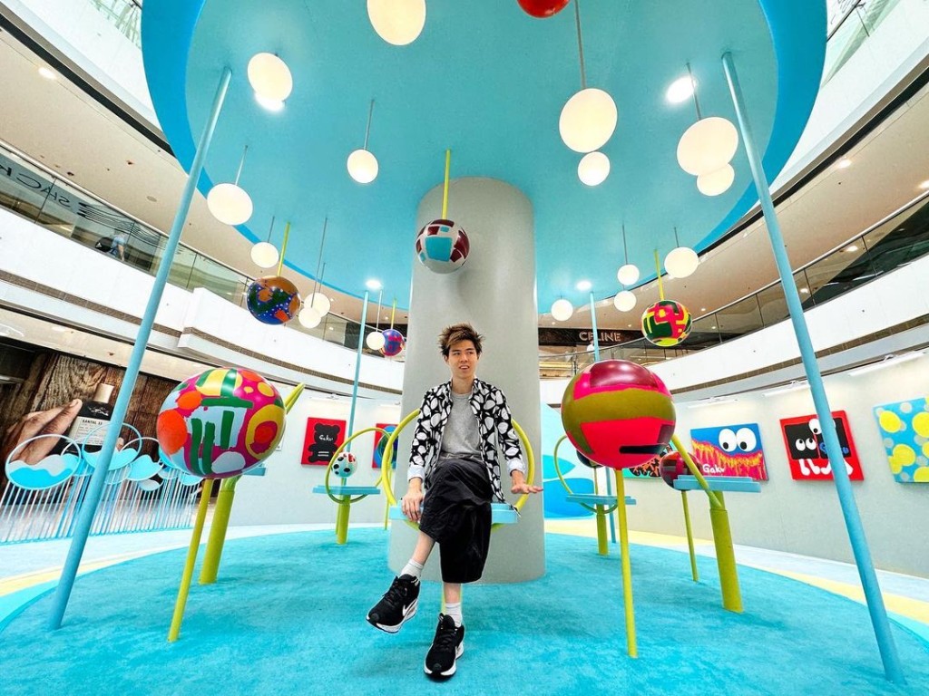 香港 ifc 商場 x GAKU 呈獻「Life is a Playground」創意藝術裝置（圖片來源：Instagram@bygaku0501）