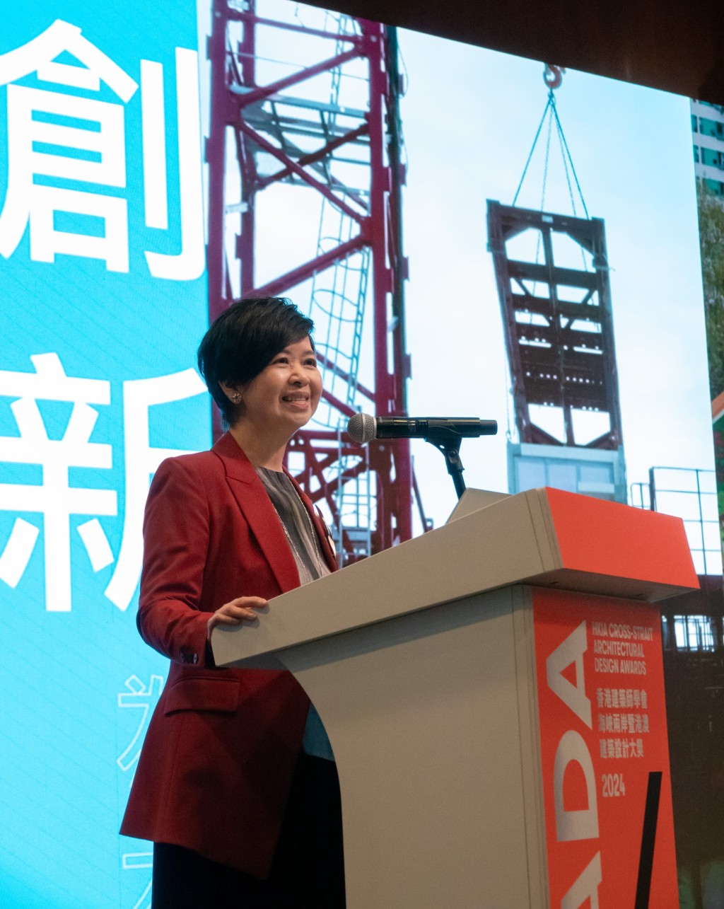何永賢早前出席香港建築師學會2024年度海峽兩岸暨港澳建築設計大獎（CADA 2024）頒獎禮。何永賢fb