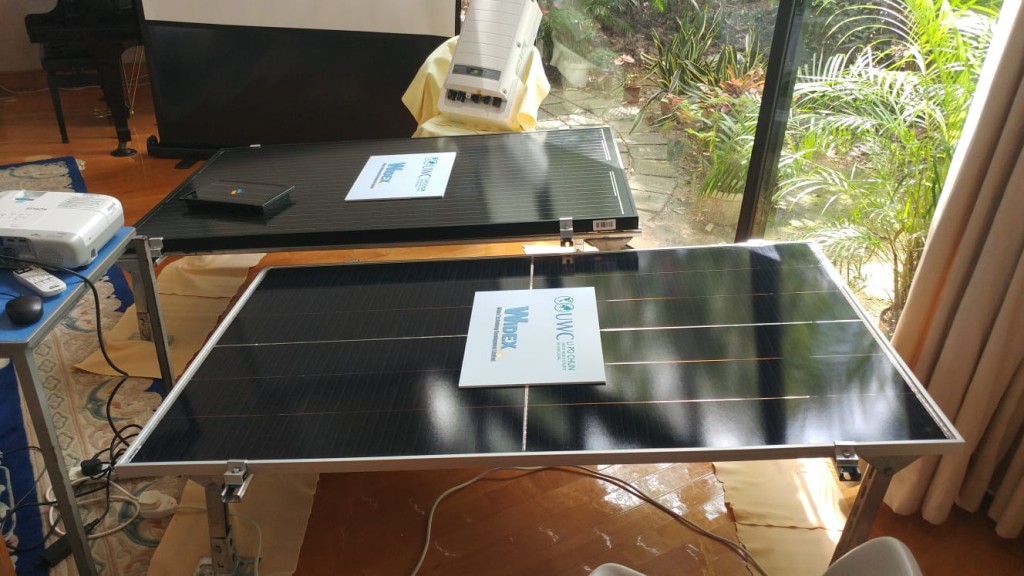 預計系統每年可生產48萬度電,相等於120個4人家庭一年的用電量。