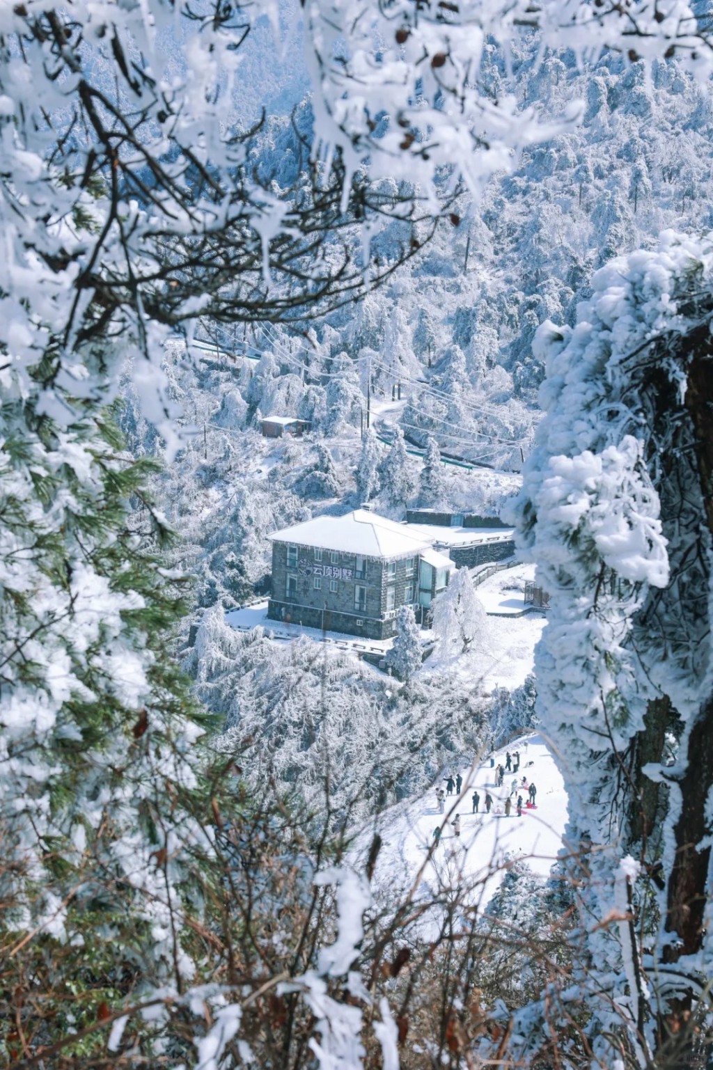 江西廬山是江西省九江市一座著名山脈,素有匡廬奇秀甲天下之譽,每年12月至2月漫山會被白雪覆蓋(圖片來源:行人@小紅書) 江西廬山是江西省九江市一座著名山脈,素有匡廬奇秀甲天下之譽,每年12月至2月漫山會被白雪覆蓋(圖片來源:行人@小紅書)