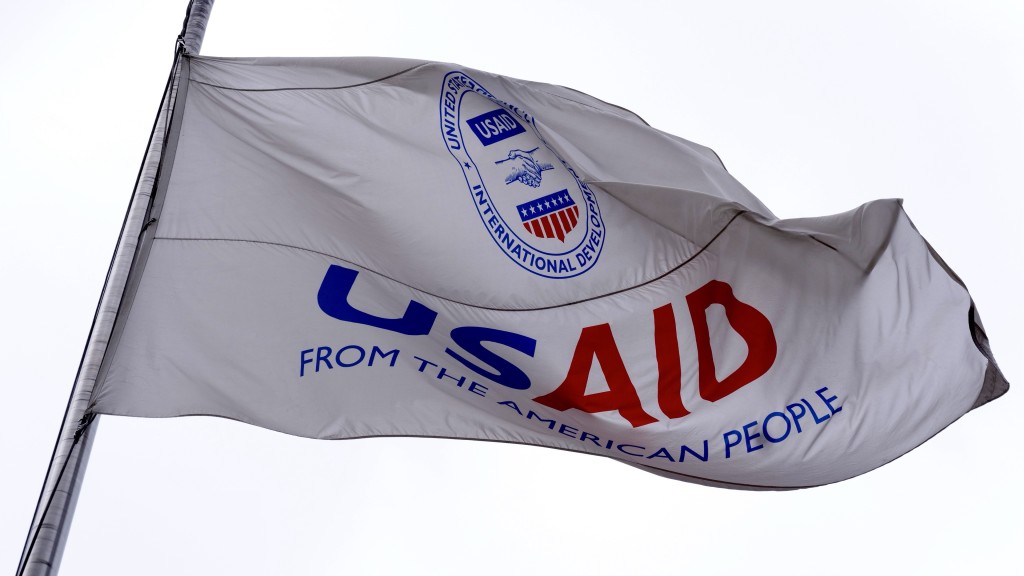 美國國際開發署（USAID）總部位於華盛頓。 美聯社