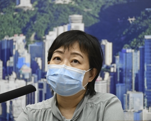 張竹君澄清私家醫生有建議病人做新冠病毒檢測。
