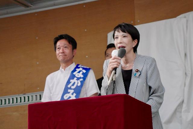前經濟安保大臣高市早苗有意競逐首相大位。高市早苗X 前經濟安保大臣高市早苗有意競逐首相大位。高市早苗X