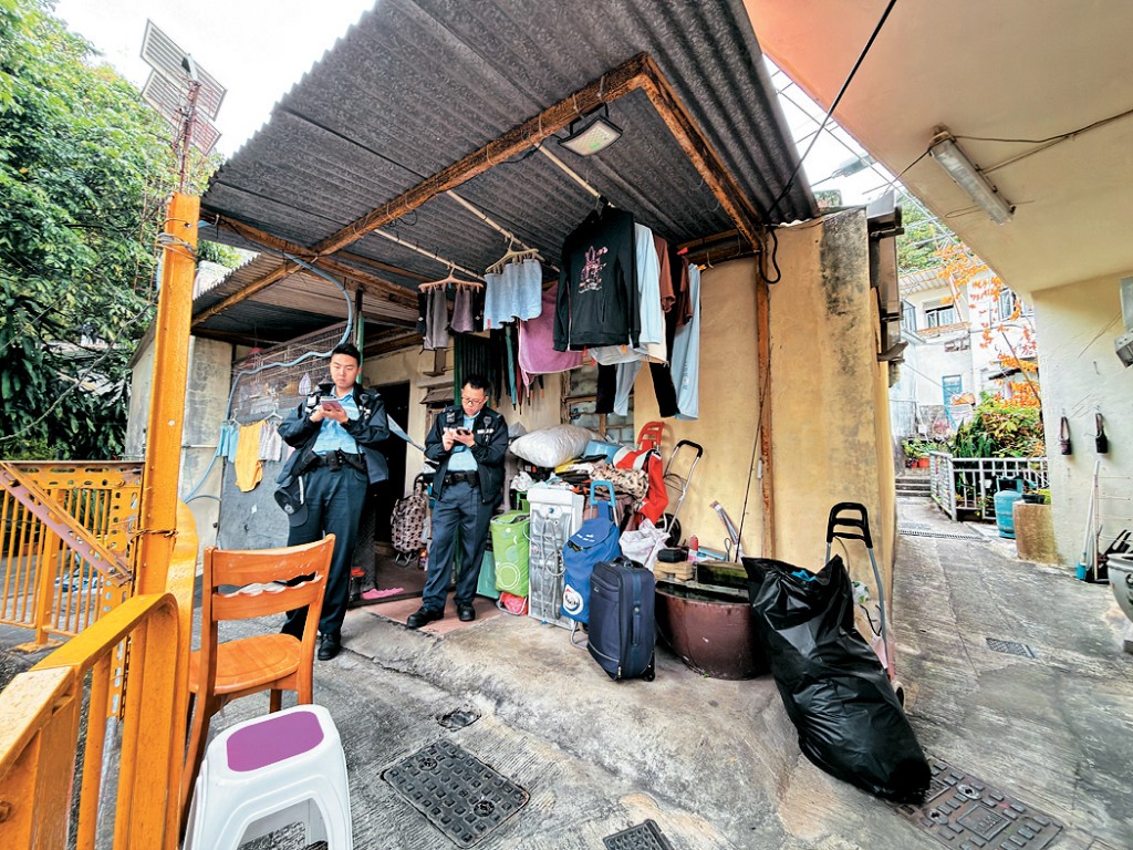 發生謀殺案現場為井頭中村一個約300呎的平房。