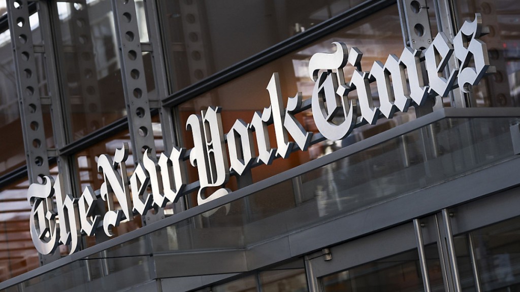 《紐約時報》控告微軟及OpenAI侵犯版權，把其報刊內容訓練聊天機械人。美聯社