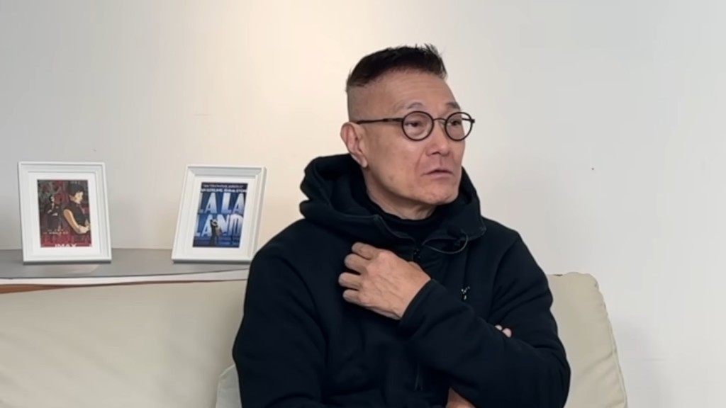 盧惠光罕談前妻離世。 盧惠光罕談前妻離世。