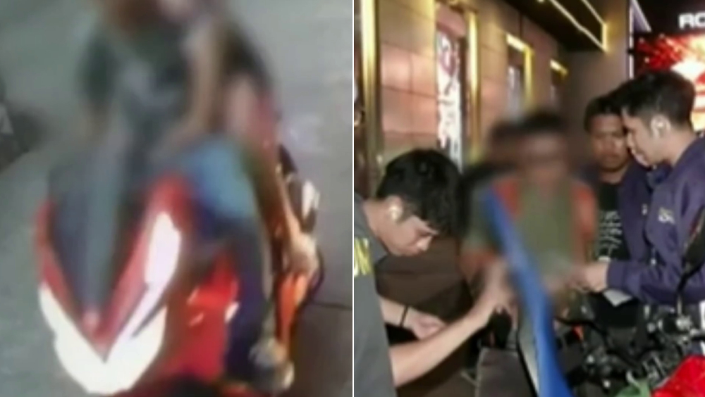 一名中國女遊客在泰國遭假網約車司機性侵，圖為男疑犯落網畫面。