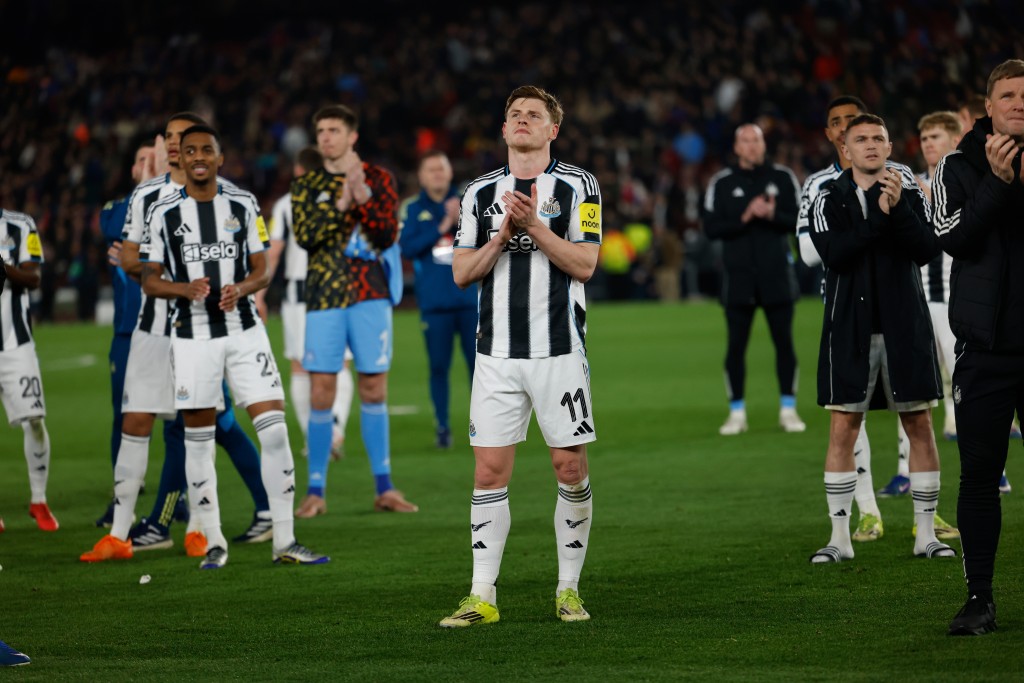 紐卡素歐聯16強次回合出局。美聯社