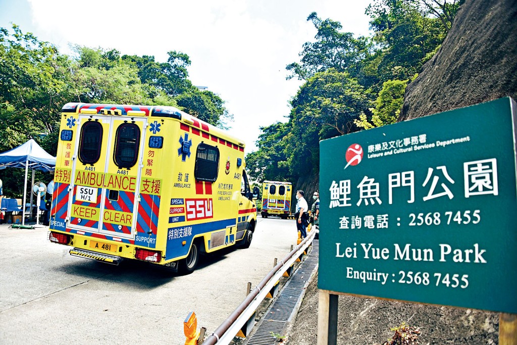 东区医院安排较年轻及病情稳定者转送鲤鱼门社区隔离设施。
