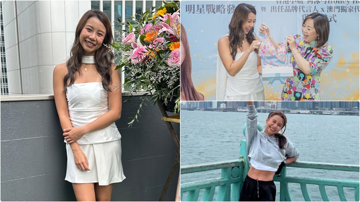 何泳芍自爆童年尷尬事 到美容院做胸部按摩防乳癌 積極備戰參加兩項鐵人賽