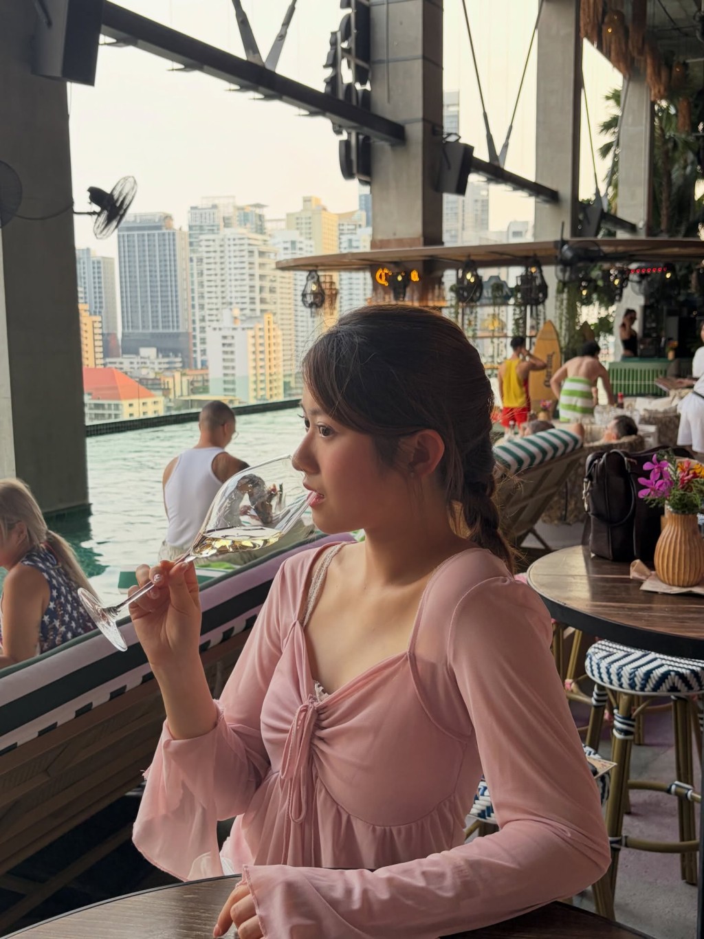 2號李澤欣坦言自小就為入行鋪路。 2號李澤欣坦言自小就為入行鋪路。